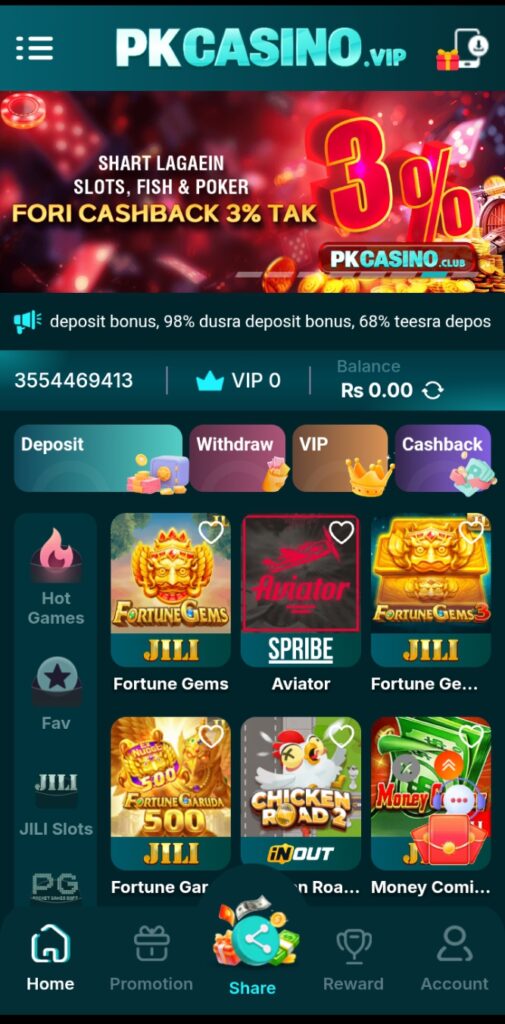 PAKCASINO Game